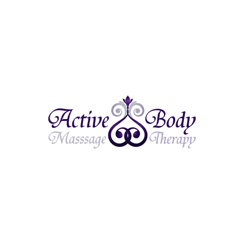 ornament flower massage therapy logo